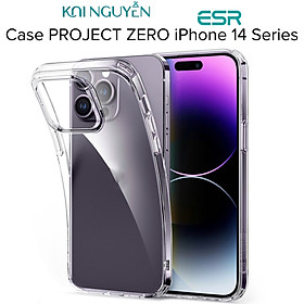 Ốp Lưng Trong Suốt ESR Project Zero Clear Dành Cho iPhone 14 PRO MAX / 14 PRO / 14 PLUS / 14 - HÀNG CHÍNH HÃNG