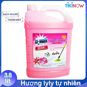 Nước Lau Sàn Nhà ( Can 3,8 Lít ) Thơm Hương lyly Tiết Kiệm và Tiện Lợi