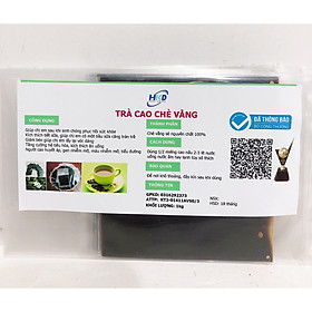 Trà cao chè vằng sẻ lá nhỏ - Loại cao cấp giảm cân lợi sữa - 1kg được 50 miếng