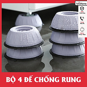 Mua Bộ 4 Chân Kê Máy Giặt Đế Cao Su Hút Chân Không Chống Rung Chống Ồn Mẫu Nón Cụt