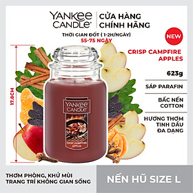 Mua Nến hũ Yankee Candle size L - Crisp Campfire Apples (623g)