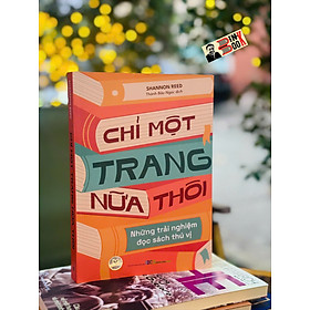CHỈ MỘT TRANG NỮA THÔI – Shannon Reed – Thành Bảo Ngọc dịch – Minh Long – NXB Hồng Đức