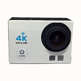 Action Camera Ultra HD 4K/30fps sports Camera 16MP 170D WiFi Camera 30M Waterproof Helmet Cam Video Recording Cameras Sport DV Color: White