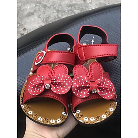 Sandal bé gái đi học hình thỏ siêu dễ thương 2021