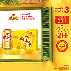 Bia Hà Nội - Thùng 24 lon 330ml