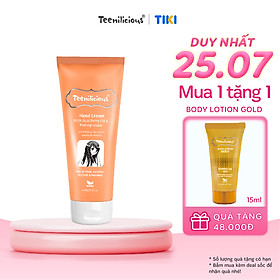 Kem Dưỡng Da Tay Teenilicious Hand Cream With Acai Berry Oil & Pomegranate Dưỡng Ẩm Sáng Mịn - 60g