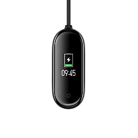 Cáp Sạc USB Cho Xiaomi Mi Band 4 Đen