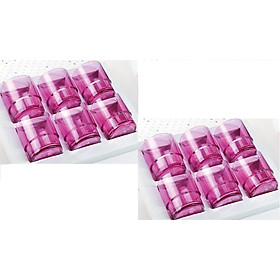 COMBO 2 BỘ LY CRYSTAL TUMBLER TUPPERWARE