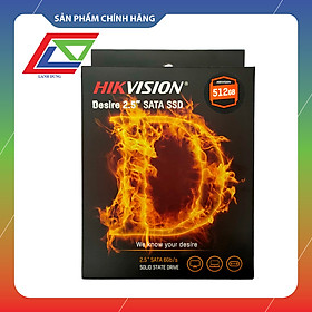 SSD Hikvision HS-SSD-Desire(S) 512G - Hàng chính hãng BH36 tháng