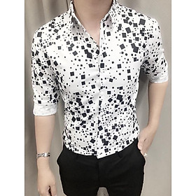 ÁO SƠ MI NAM HỌA TIẾT ĐẸP KHÔNG NHĂN