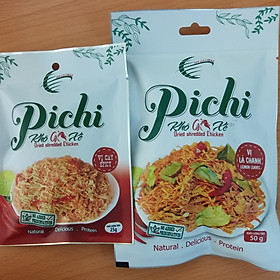 BÁO GIÁ Khô Gà Lá Chanh Quận 3 | Shopee Lazada Sendo Tiki mới nhất 30 Combo 3 gói khô gà xé vị cay 25g và 3 gói vị lá chanh đặt biệt 50g Pichi