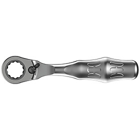 Cần tròng cóc 8005 Zyklop Mini 2 Ratchet dài 107mm lắp trực tiếp các đầu tuýp 8790 FA Zyklop socket Wera 05003660001