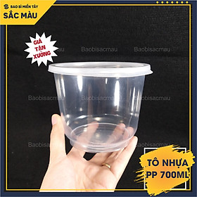 Mua Sét 50 Tô nhựa PP 700ml Mekong kèm nắp đựng thực phẩm