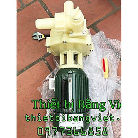 Mua Máy Bơm Hóa Chất 220V- Bơm Axit Sulfuric H2SO4 Đậm Đặc  Axit Loãng Chất Liệu PVDF Chịu Được Hóa Chất- Thiết Bị Bằng Việt