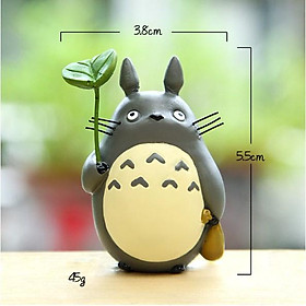 Mô hình Totoro và các bạn bên cây cổ thụ móc xích đu thích hợp dựng tiểu cảnh, DIY