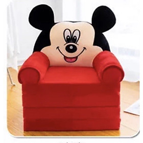 Mua Giường + Ghế Sofa 4 Tầng Ngộ Nghĩnh Cho Bé - Micky Đỏ
