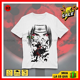 Áo thun Itachi cực ngầu - Áo Anime, Naruto siêu độc, siêu đẹp
