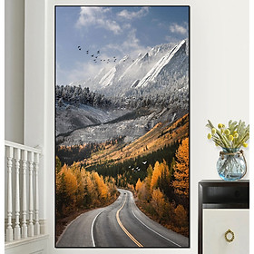 Mua Tranh Canvas Con Dường Châu Âu- Tranh Treo Tường Trang Trí