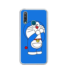 Ốp lưng dẻo cho điện thoại Vivo U10 - 0185 DOREMON02 - Hàng Chính Hãng