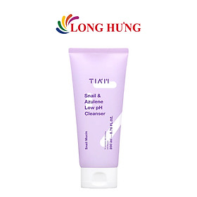 Sữa rửa mặt dịch lọc ốc sên TIA'M Snail & Azulene Low PH Cleanser (30ml/200ml/400ml) - Hàng chính hãng
