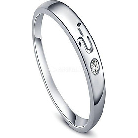 Nhẫn bạc nam Hiểu Minh NA488