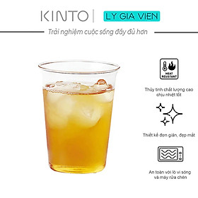 Ly Thủy Tinh Uống Trà Đá Kinto Cast Iced Tea Glass 350ml