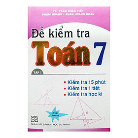Đề Kiểm Tra Toán 7 (Tập 1)