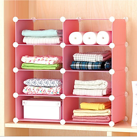 Mua Kệ nhựa lắp ghép chia ngăn tủ 8 ngăn