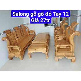 Mua Bộ ghế salon gỗ gõ đỏ mẫu Tần Thủy Hoàng tay 12 (FREESHIP 50 KM )