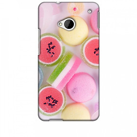 Ốp lưng dành cho điện thoại HTC M7 Kẹo Ba Màu