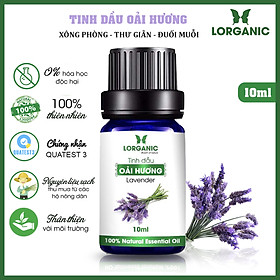 Tinh Dầu Xông Phòng Thư Giãn, Đuổi Muỗi 10ml LORGANIC Sả Chanh, Quế, Bạc Hà, Oải Hương Lavender, Tràm, Ngọc Lan Tây, Hương Thảo, Stress Relief, Sensual, Cam, Vỏ Bưởi, Bạch Đàn Chanh, Bưởi Chùm, Hoắc Hương, Long Não, Pơ Mu, Thông Đen