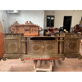 Mua Kệ tivi gỗ mun