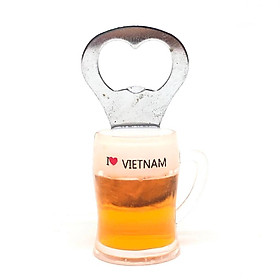 Đồ Khui Bia Hình Chai Bia Độc Đáo Có Nam Châm Dính Tủ Lạnh | Quà Lưu Niệm Việt Nam