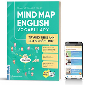 Ảnh bìa Mind Map English Vocabulary -Từ Vựng Tiếng Anh Qua Sơ Đồ Tư Duy - Giải Pháp Học Từ Vựng Hiệu Quả