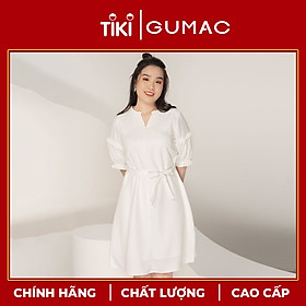 Đầm oversize cổ bèo GUMAC DA961
