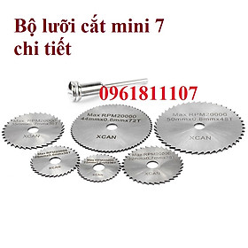 Bộ lưỡi cắt mini V2 chế máy cắt