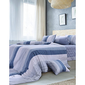 Bộ chăn ga gối Blue Sky Cotton T - DL144