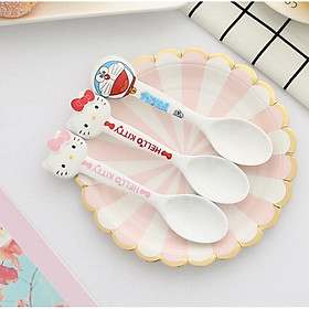 Mua Thìa melamin 3D HelloKitty Doreamon