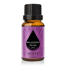 Tinh Dầu Thư Giãn Relaxation Blends Essential Oil Heber | 100% Thiên Nhiên Nguyên Chất Cao Cấp