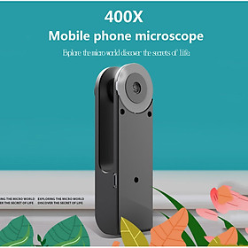 Mobile Phone Universal Microscope Hd Camera Supplementary Light Small Mini 400X Camera Lens