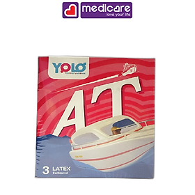 Bao cao su YOLO at hộp 3 cái