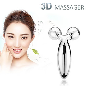 Con lăn massage mặt 3D tạo cằm vline