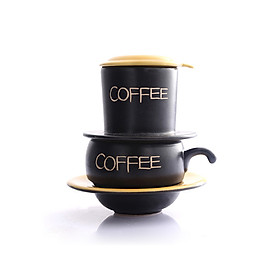 Mua Bộ Phin Cafe Sứ UNC VIỆT NAM - Nhiều màu sắc  dung tích 130ml  đủ món  pha coffee sẽ thơm ngon hơn