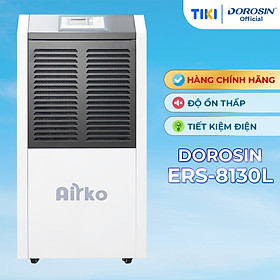 Máy hút ẩm công nghiệp Dorosin/Airko ERS-8130L công suất 130lít/ ngày, hàng chính hãng, bảo hành 24 tháng