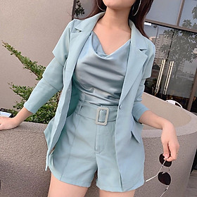 Set vest 3 món - cực sang chảnh quý phái - hàng thiết kế cao cấp