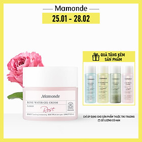 Kem Dưỡng Ẩm Dịu Da Dạng Gel Hoa Hồng Mamonde Rose Water Gel Cream (80ml) 110651206