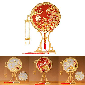 Wedding Fan Bride Bridesmaid Chinese Style Hand Fan for Wedding Home Decor