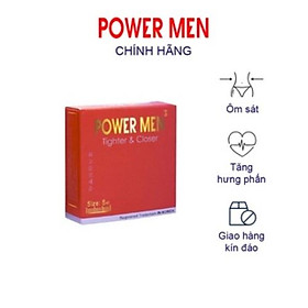 BCS Cỡ Nhỏ 49mm Nhiều Gel Power Men Tighter Closer H3 - Che Tên Sản Phẩm