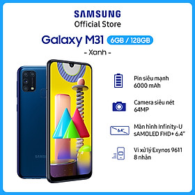 Điện Thoại Samsung Galaxy M31 (6GB/128GB) - Hàng Chính Hãng