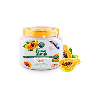 Tẩy da chết làm trắng da chiết xuất đu đủ White Glow Papaya Scrub